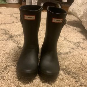 Hunter rain boots- size 7